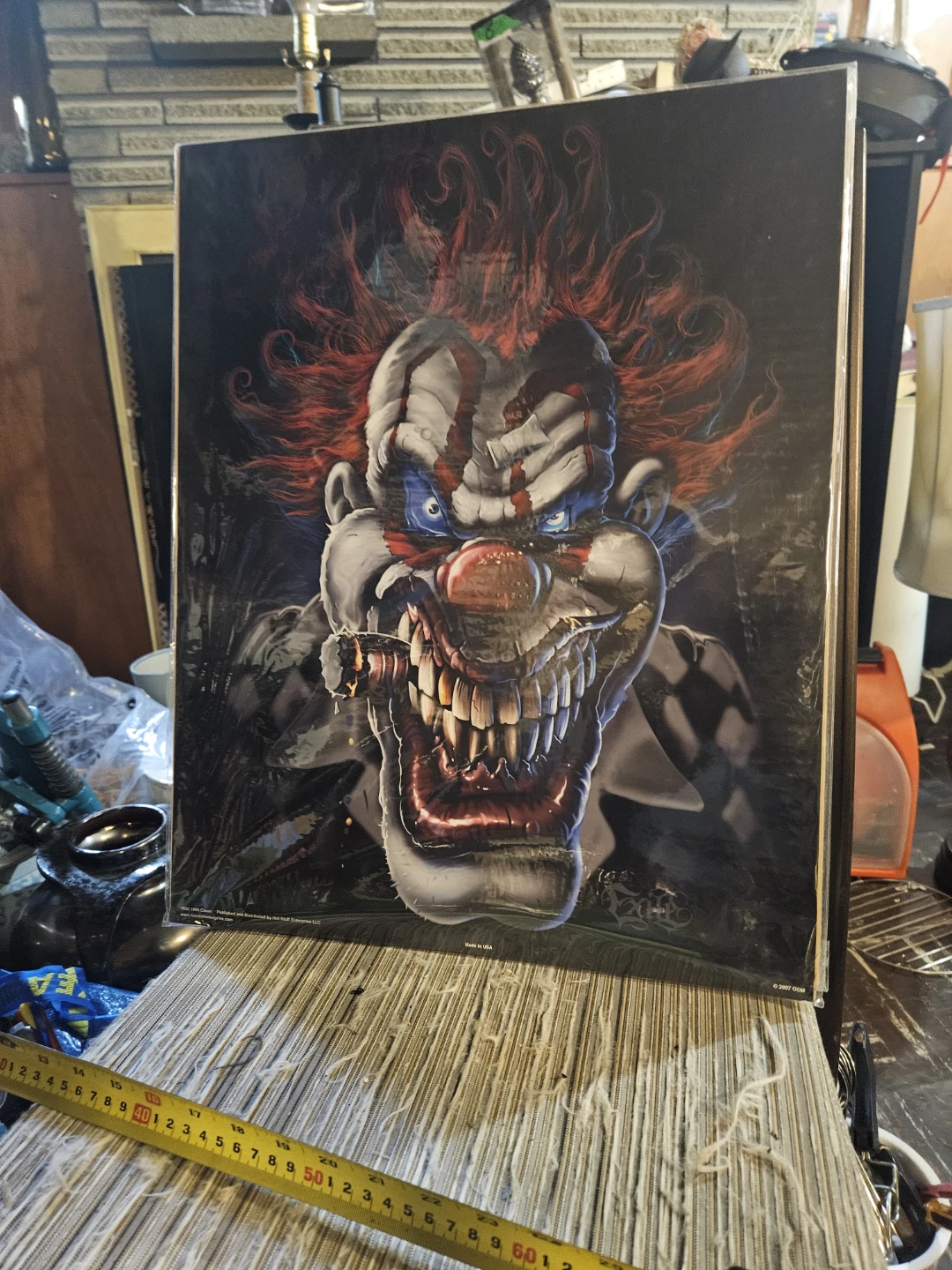 Scary Clown Print - photo 4