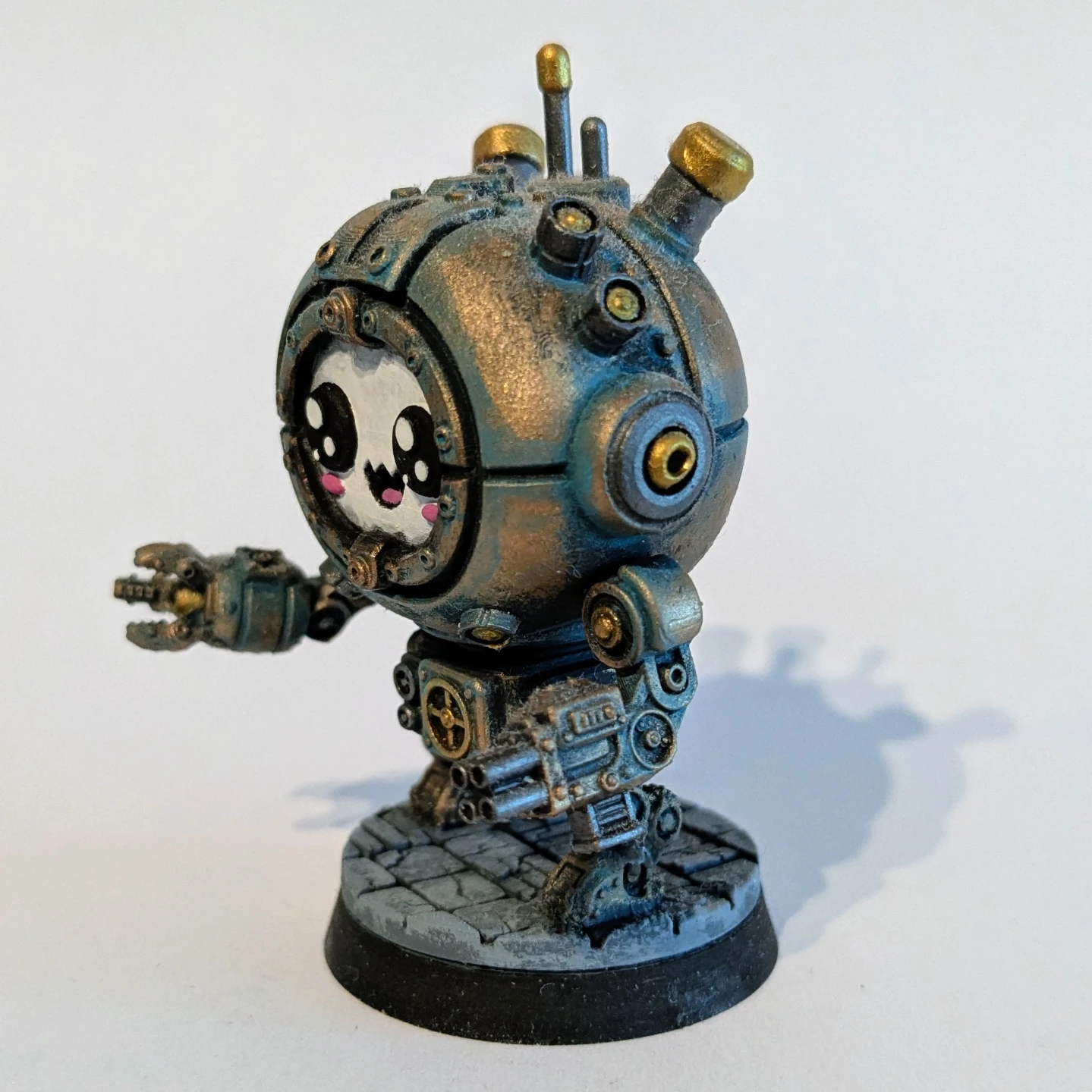 Steampunk-style Robot Miniature - photo 3