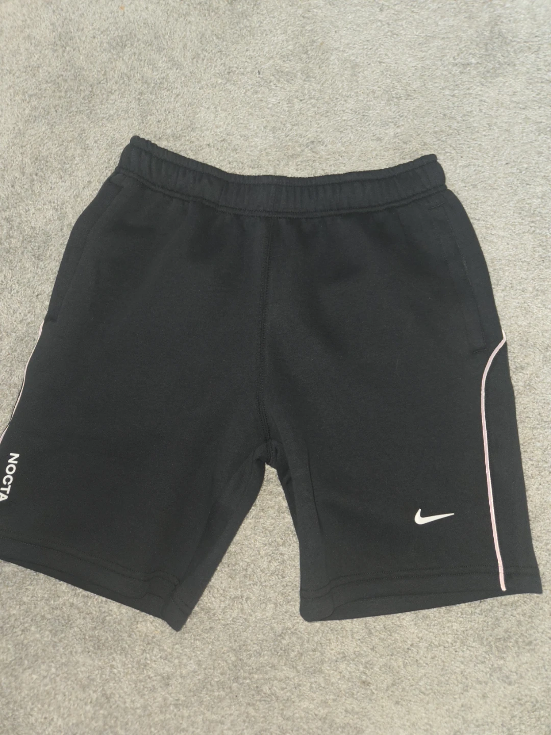 Nike NOCTA Black Sweat Shorts reflective - photo 2