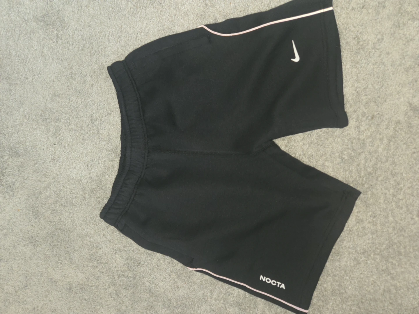 Nike NOCTA Black Sweat Shorts reflective - photo 3