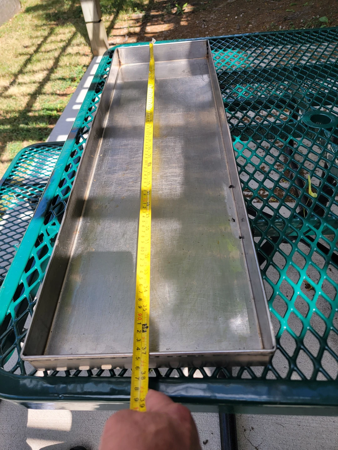 Stainless Steel Rectangular Tray - photo 4