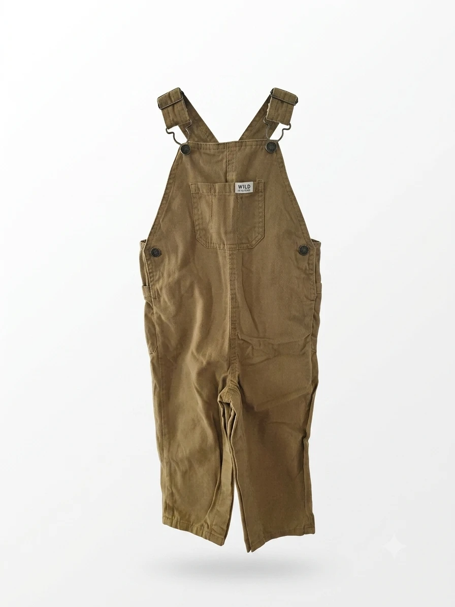 WILD DENIM Overalls - Khaki