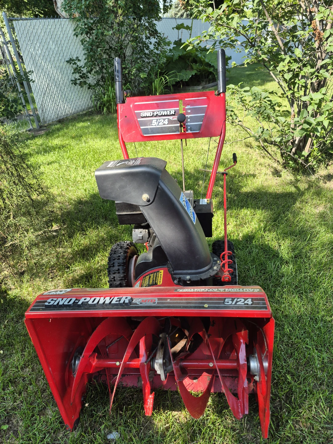 Sno-Power 5/24 Snowblower