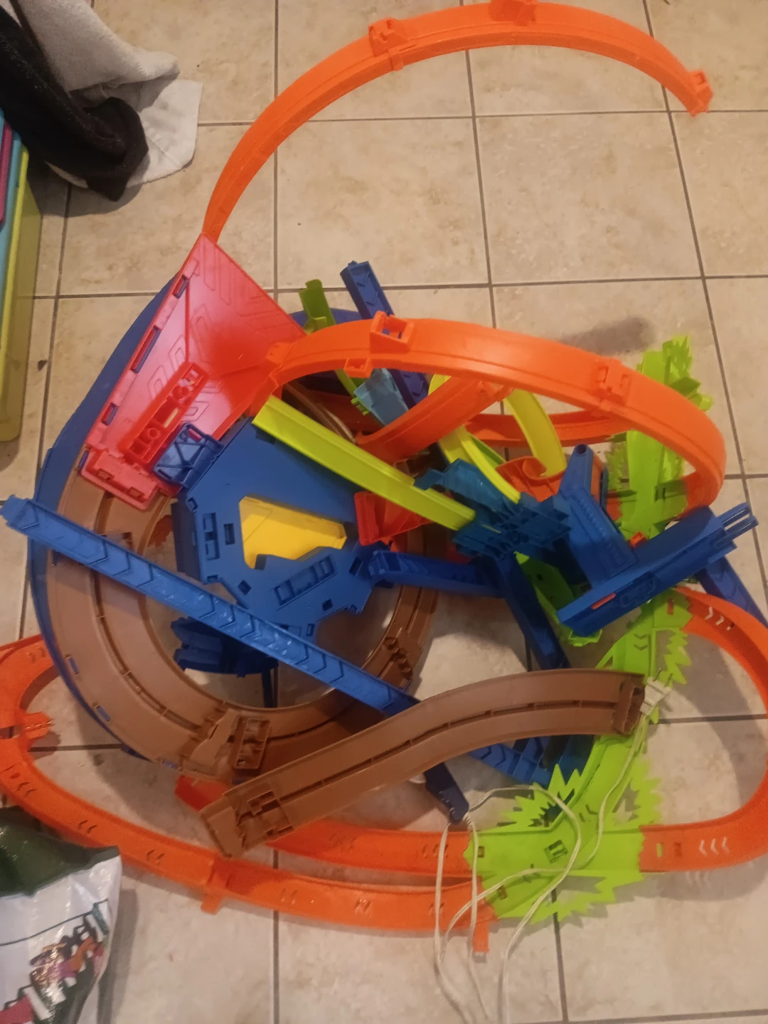 Hot Wheels Track Builder lot