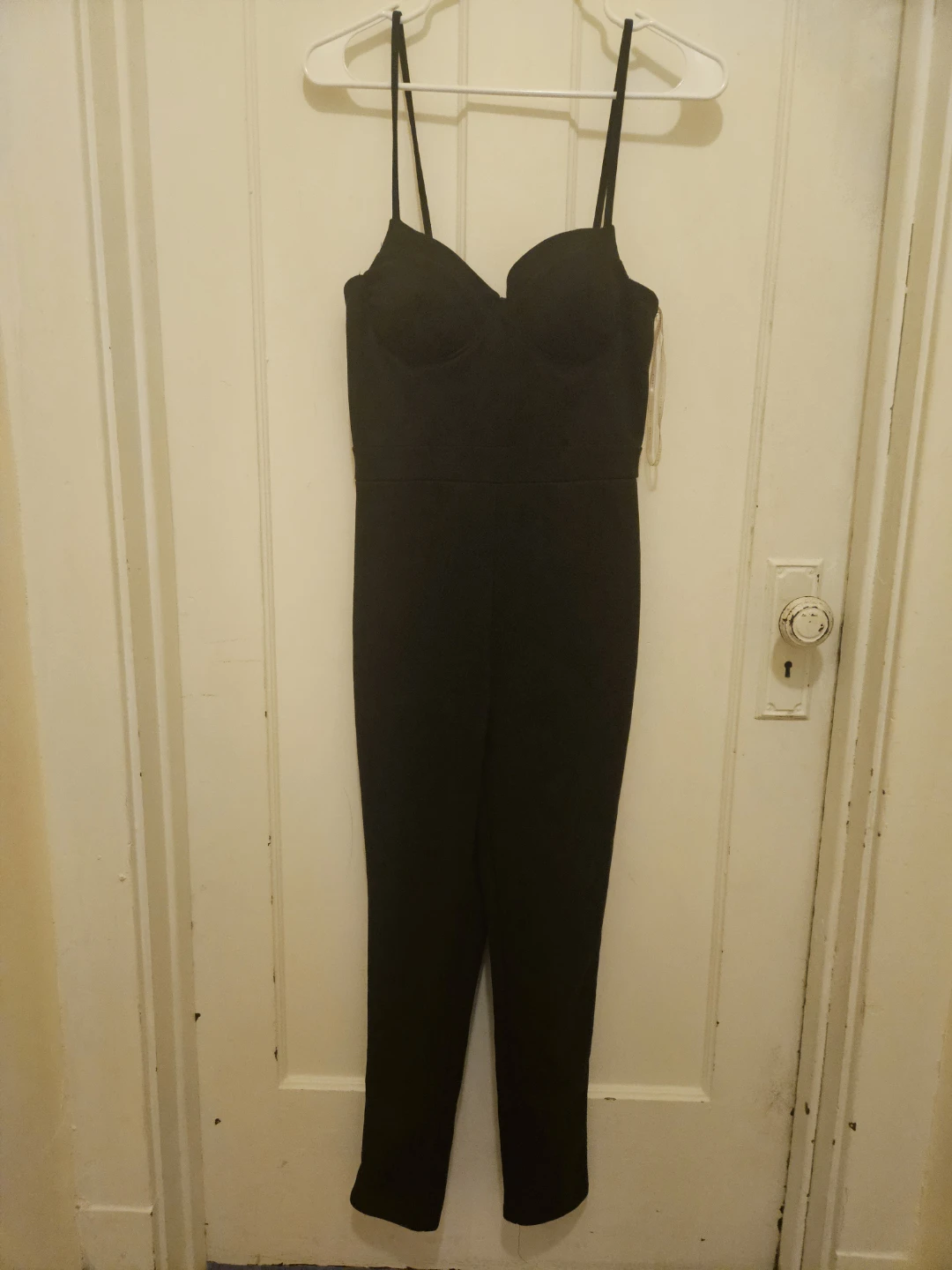 Haute Monde Black Jumpsuit Size S
