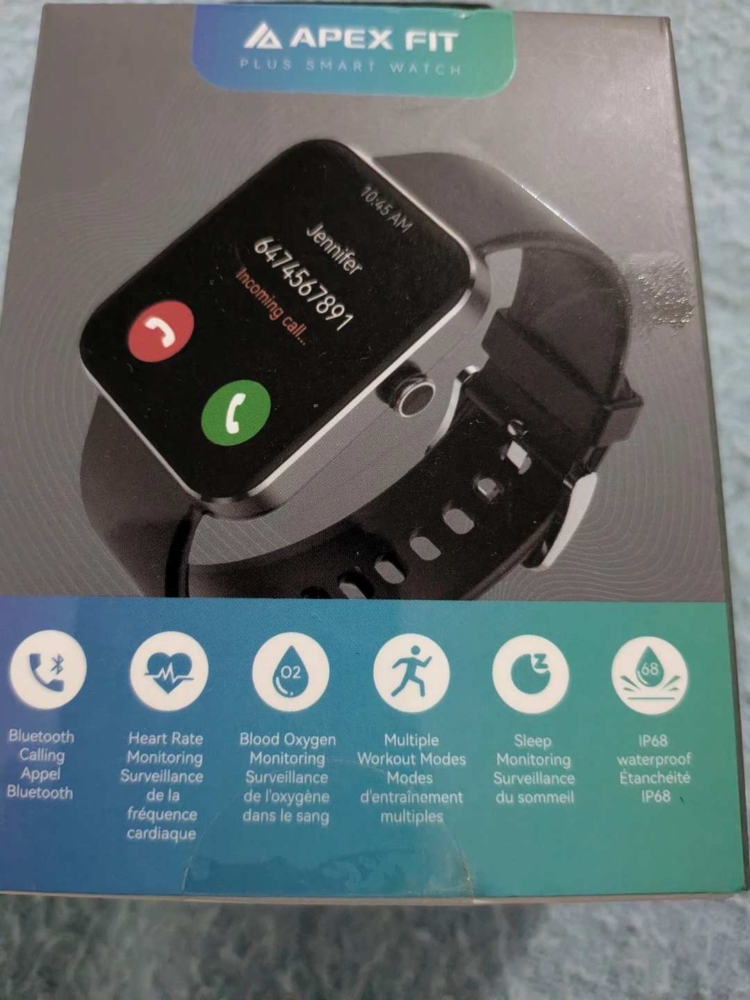 Apex Fit Plus Smart Watch