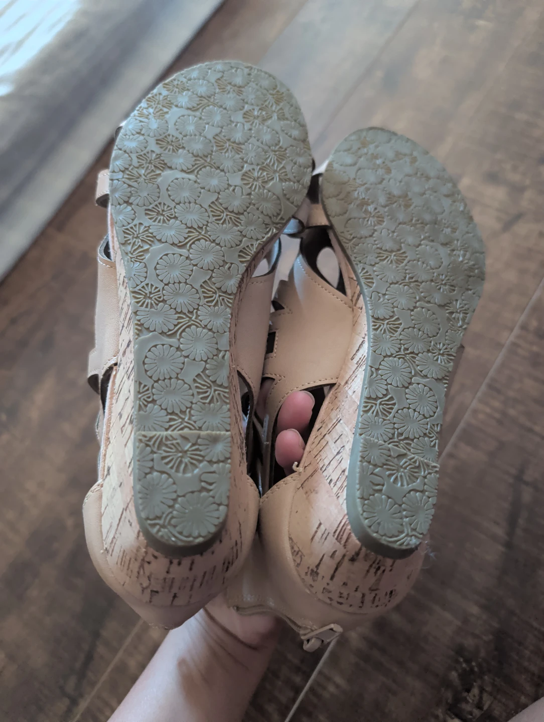 Esprit Wedge Sandals - Tan - photo 2