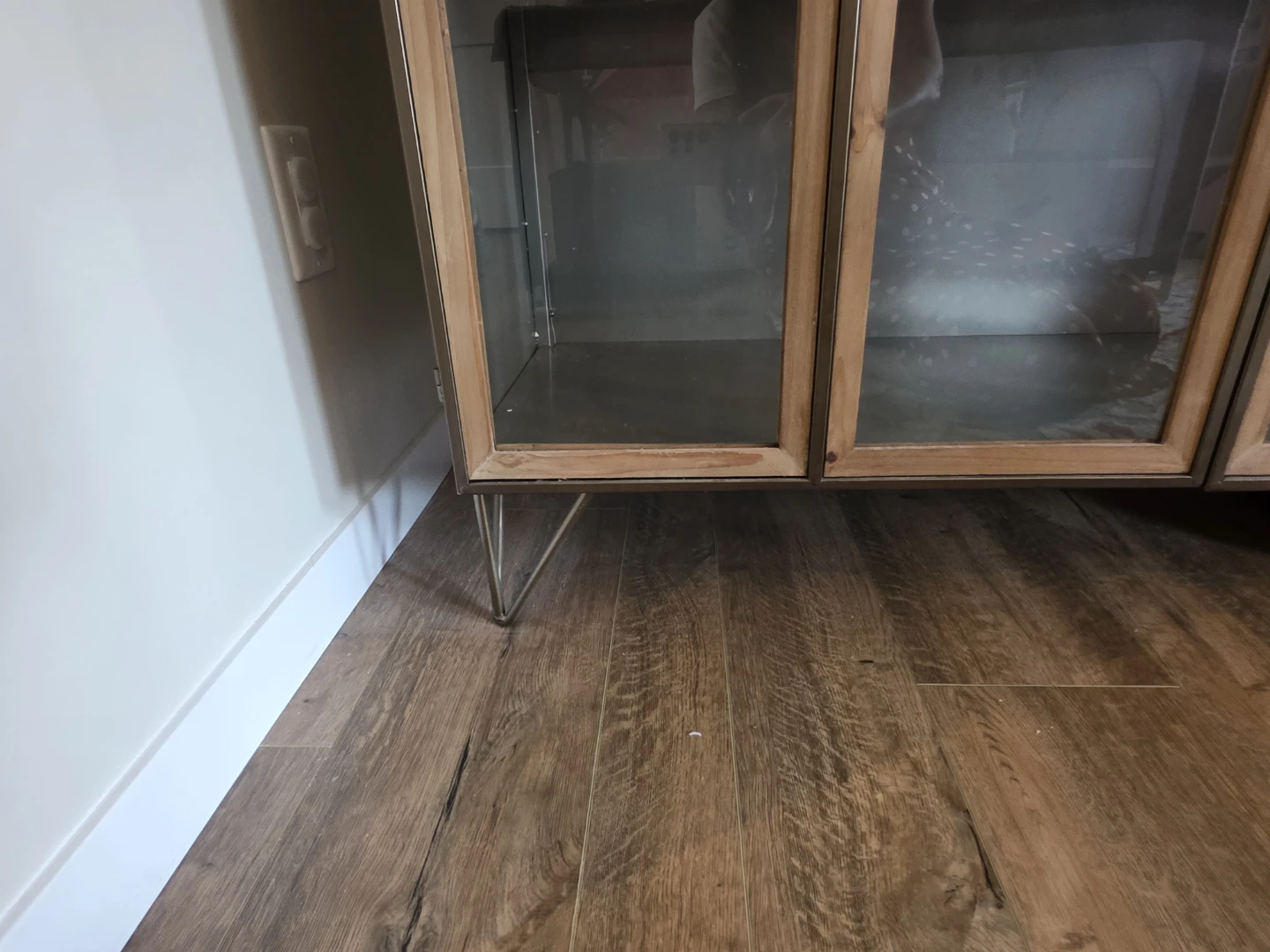 Metal Display Cabinet with Glass Doors - photo 2