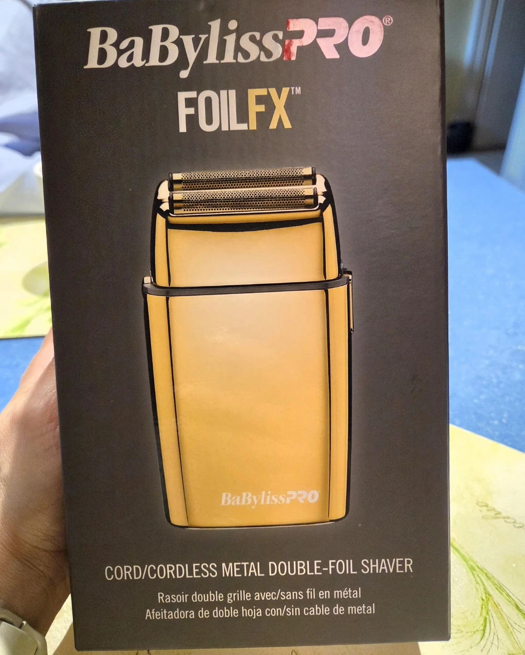 BaBylissPRO FOILFX Cord/Cordless Metal Double-Foil Shaver