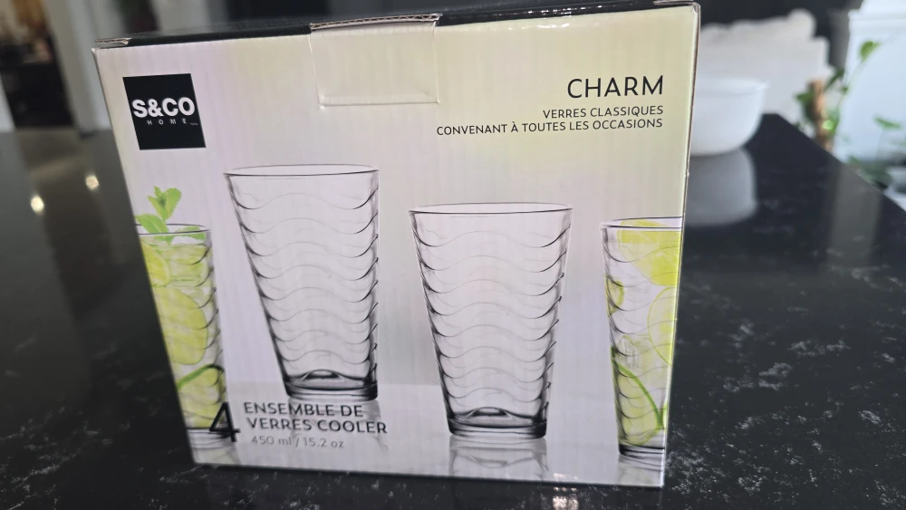 S&CO Home Charm Cooler Glasses Set (4 Glasses)