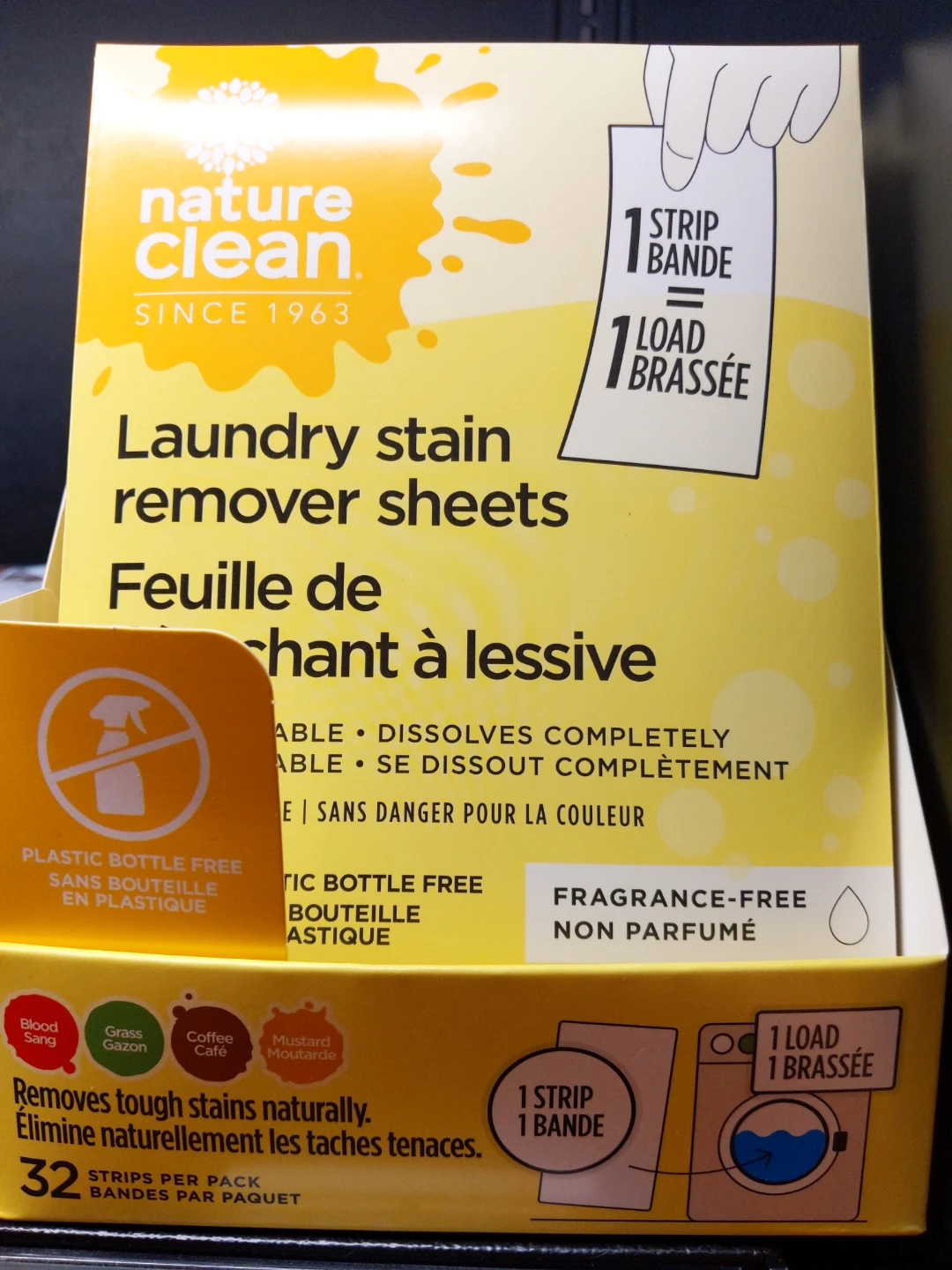 $6 (reg. $11) Nature Clean Laundry Stain Remover Sheets - photo 2