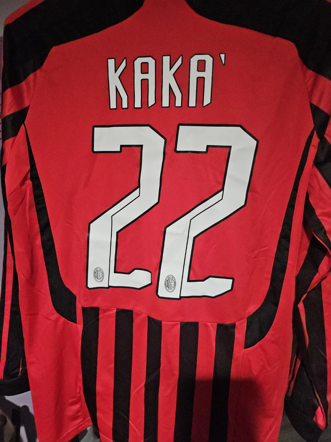 AC Milan Kaka #22 Adidas Soccer Jersey - photo 4