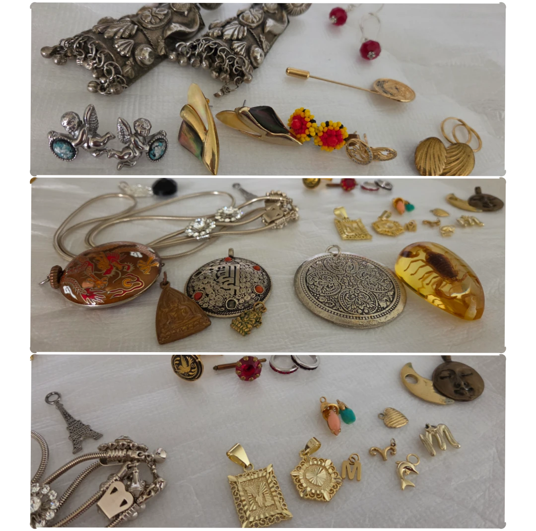 Assorted Pendants and Jewelry Lot