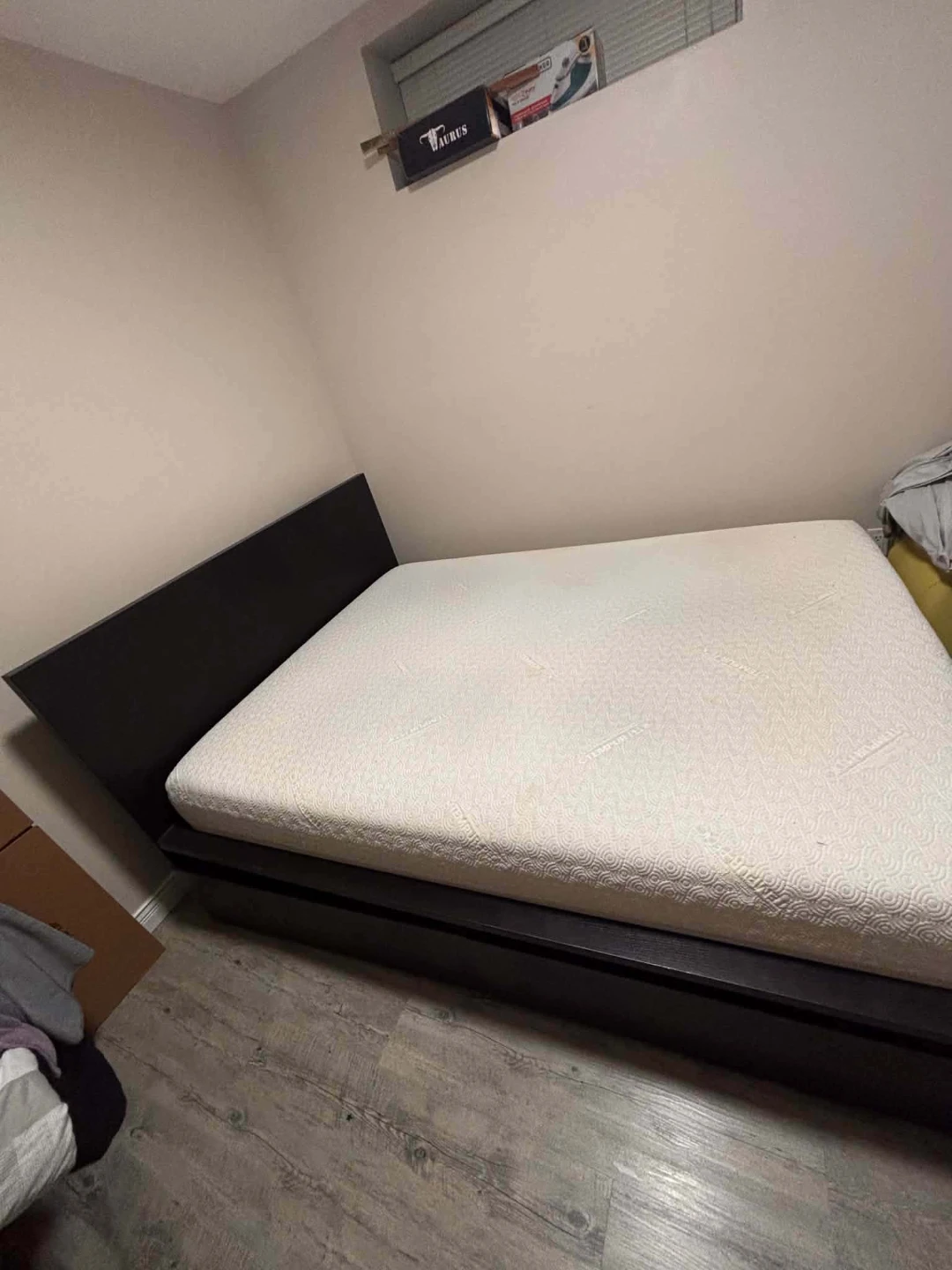 Memory Foam Mattress and Bed Frame