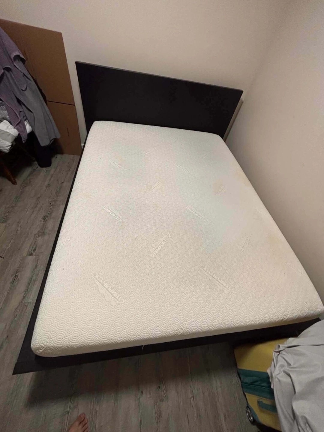 Memory Foam Mattress and Bed Frame - photo 2