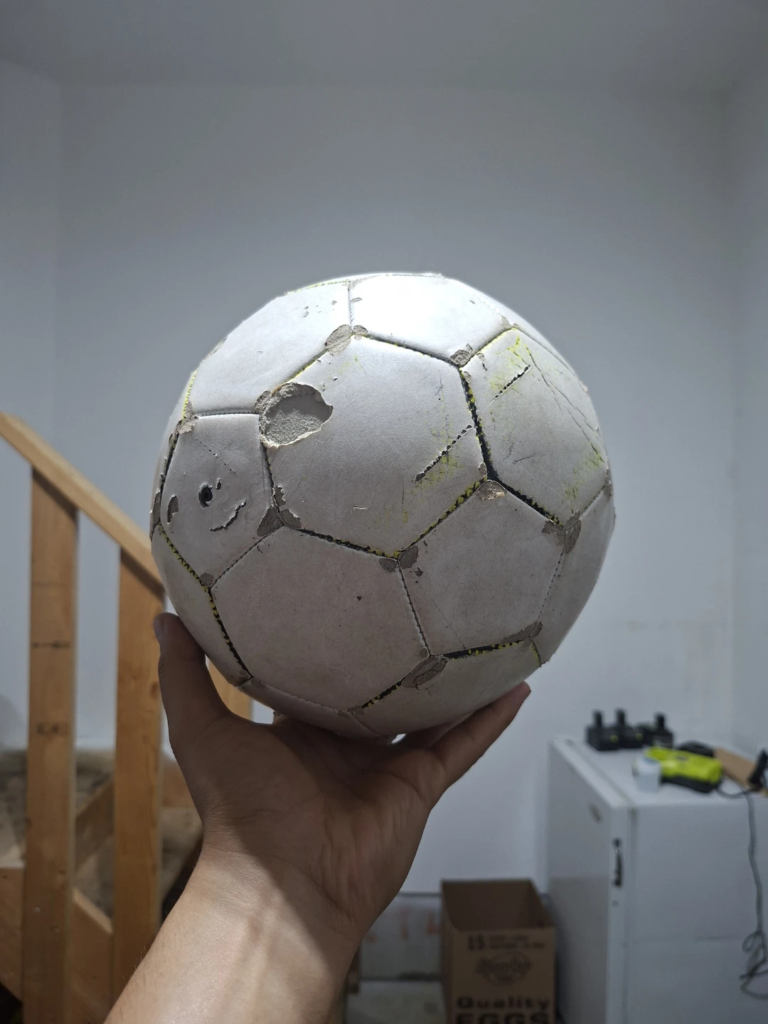 White Soccer Ball