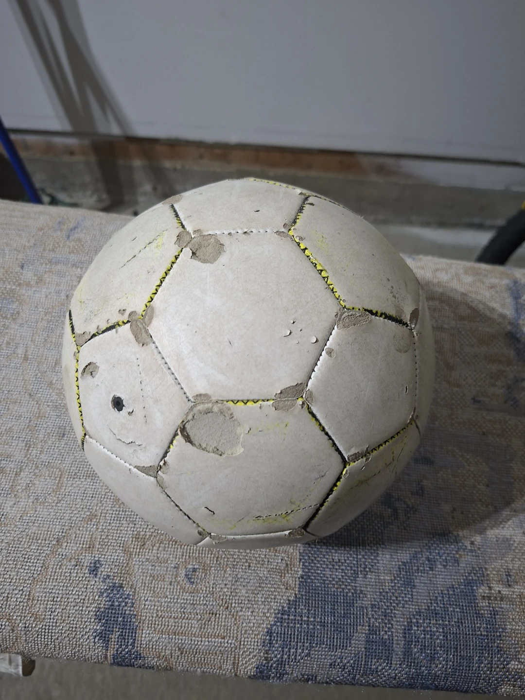 White Soccer Ball - photo 2