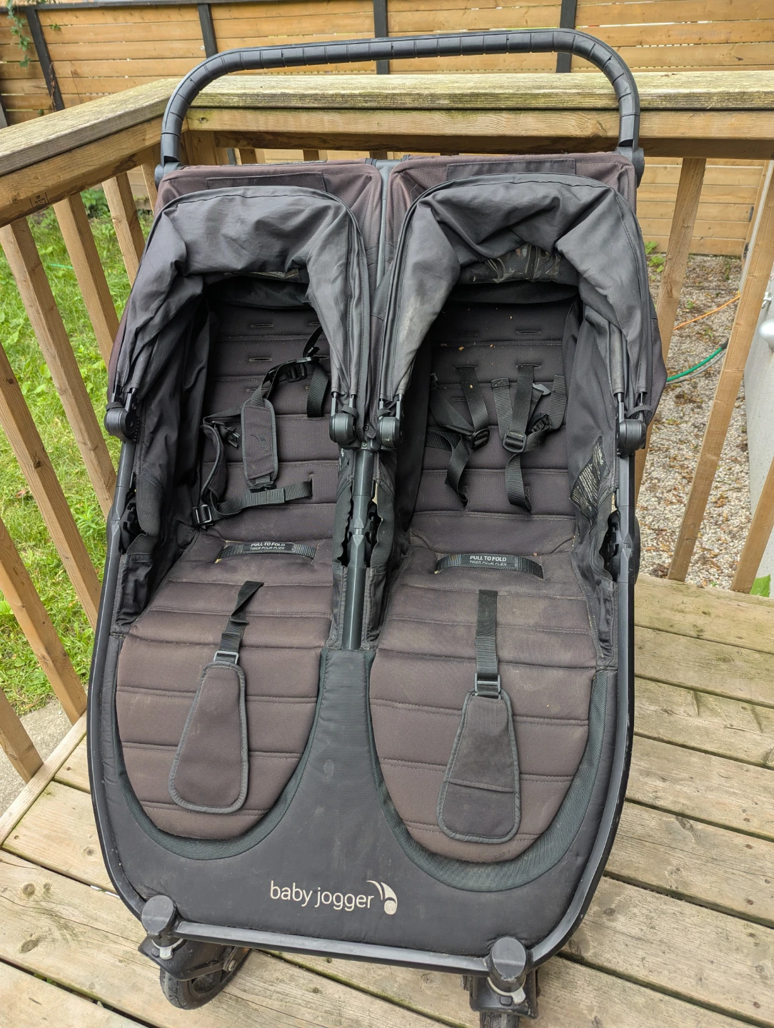 Baby Jogger GT2 Double Stroller with Snack Trays