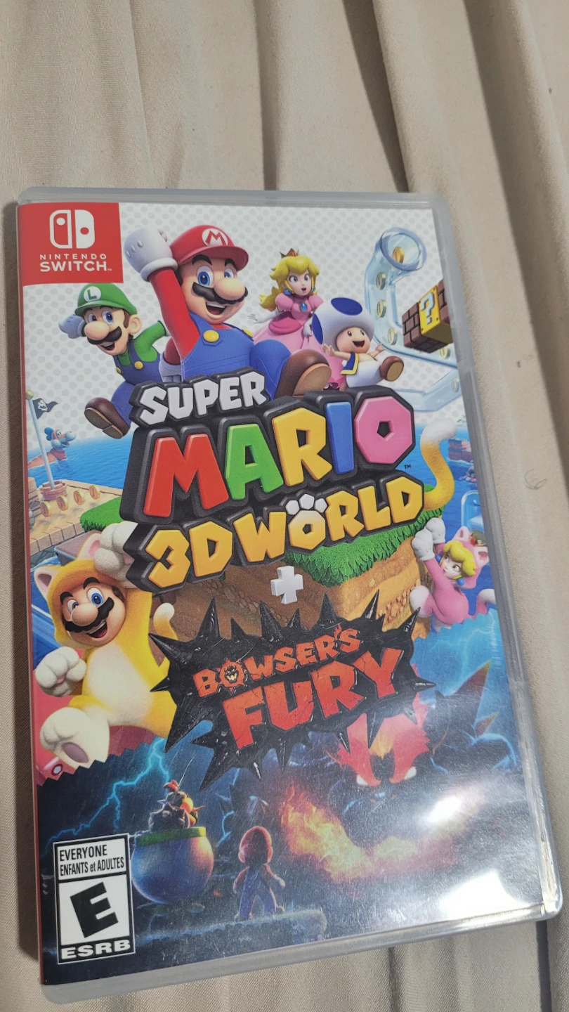 Nintendo Switch Super Mario 3D World + Bowser's Fury Game