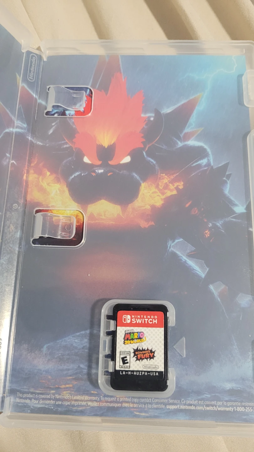 Nintendo Switch Super Mario 3D World + Bowser's Fury Game - photo 2