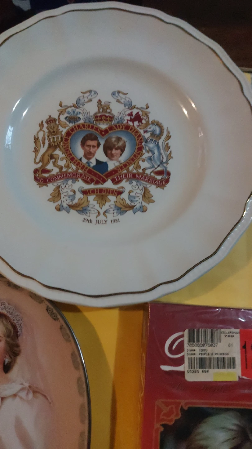 Princess diana collector plates - photo 2