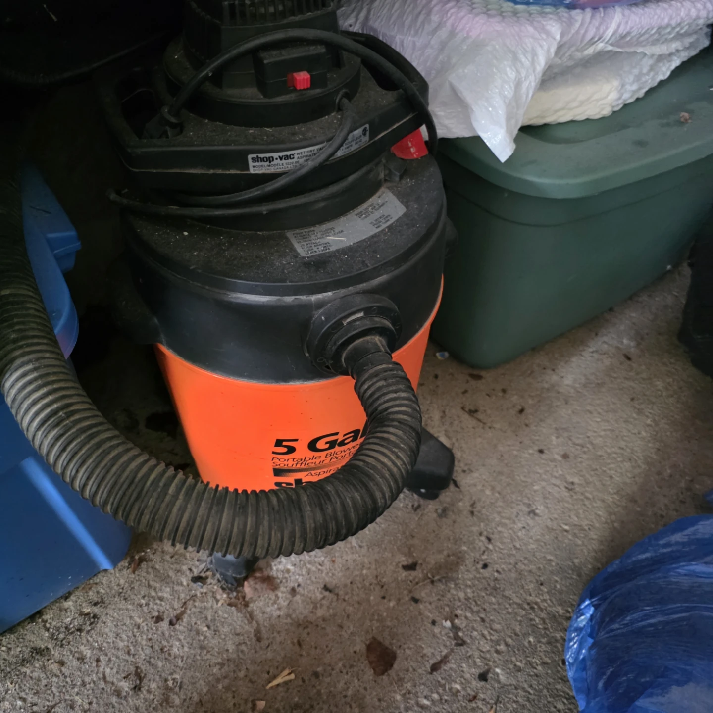 Shop-Vac 5 Gallon Wet/Dry Vacuum 3332.0E