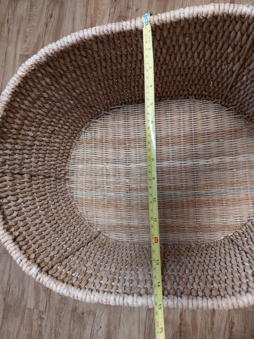 Large Woven Basket with Handles - photo 4