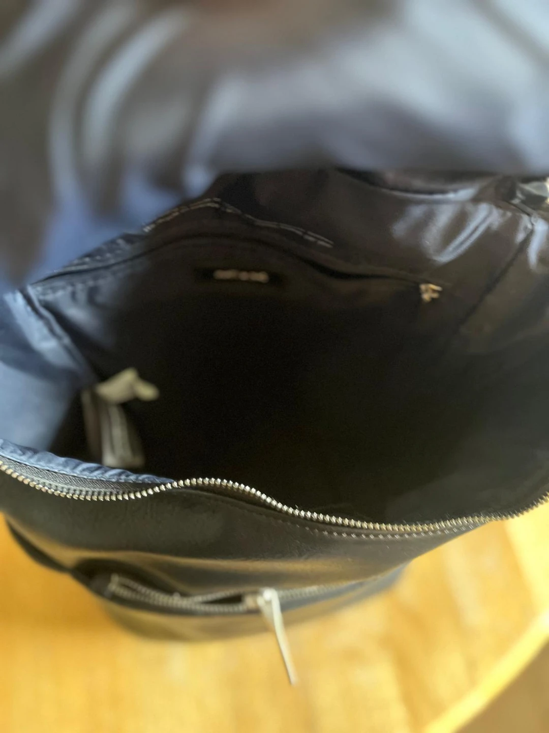 Matt & Nat Black Faux Leather Backpack - photo 4