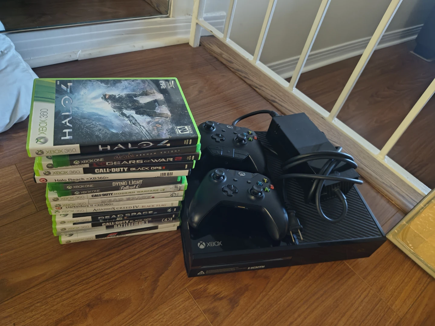 Xbox One Console with Controllers + Games Bundle