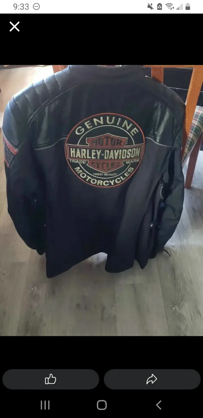 Women's harley jacket size xxl/2tg.
