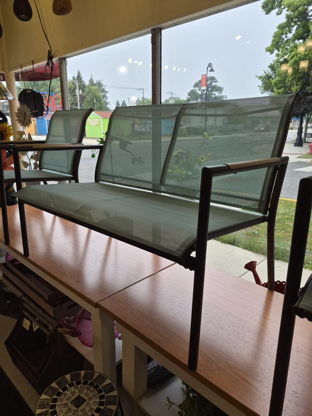 NEW Outdoor 3 piece patio set. Loveseat and two chairs - photo 3