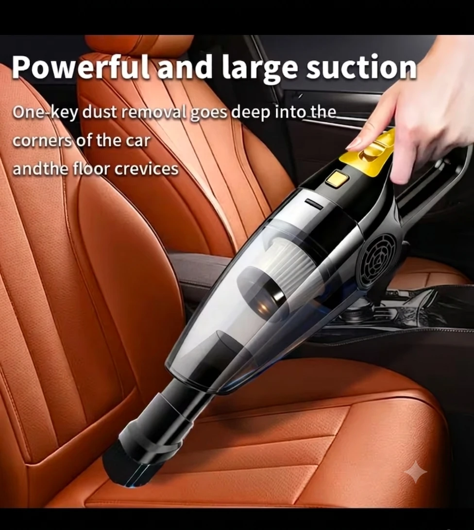 12-V Car Vacuum Cleaner with Accessories *new - photo 2