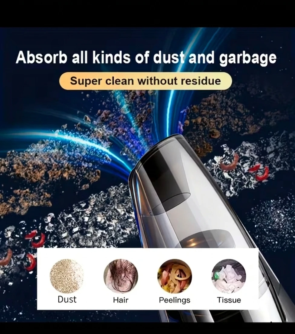 12-V Car Vacuum Cleaner with Accessories *new - photo 3