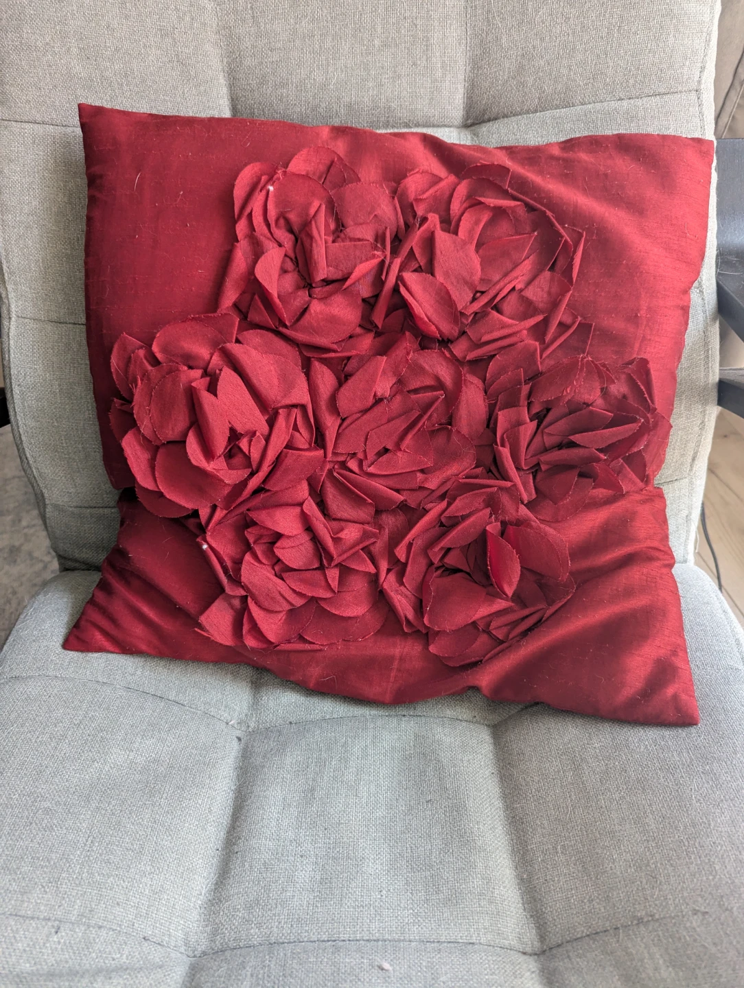 Set of three decorative pillows - photo 4