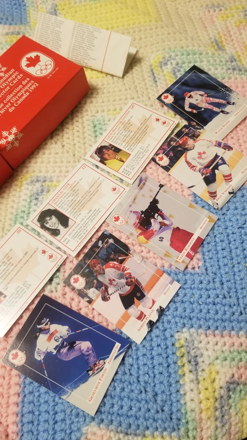 1992 Canadian Winter Olympics Collector Card Set - photo 4