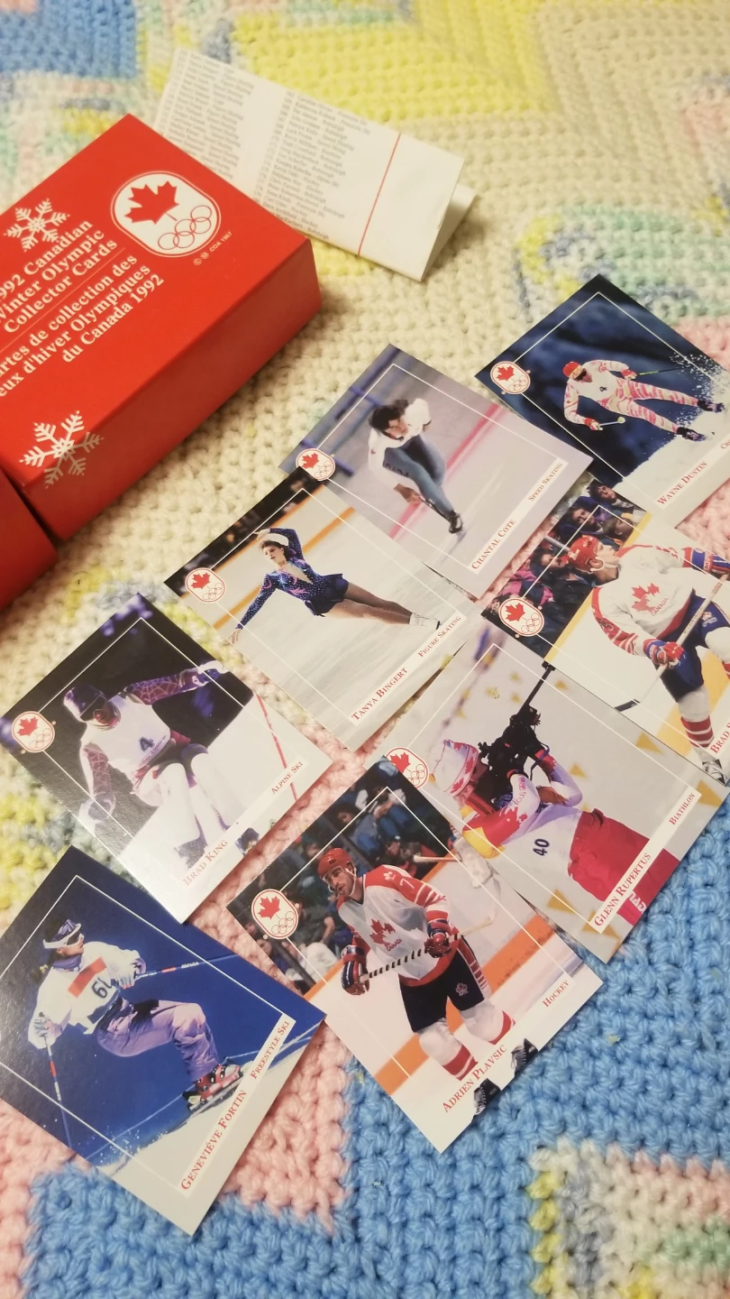 1992 Canadian Winter Olympics Collector Card Set - photo 5