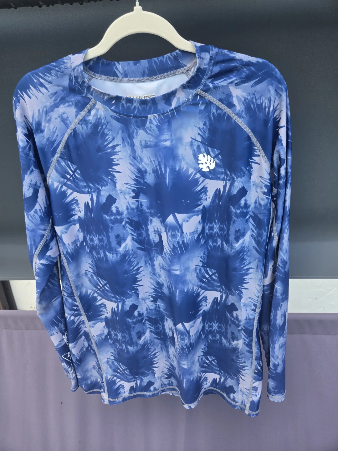 Men's Compression Sunshirt.  XXL. Long-Sleeve. UPF 50+