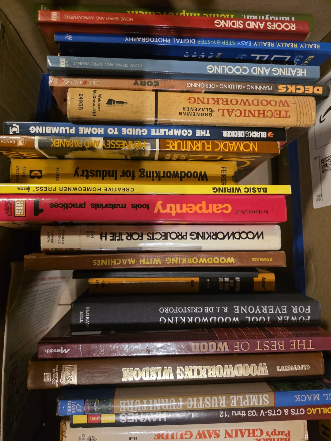 Woodworking and maintenance Book Collection