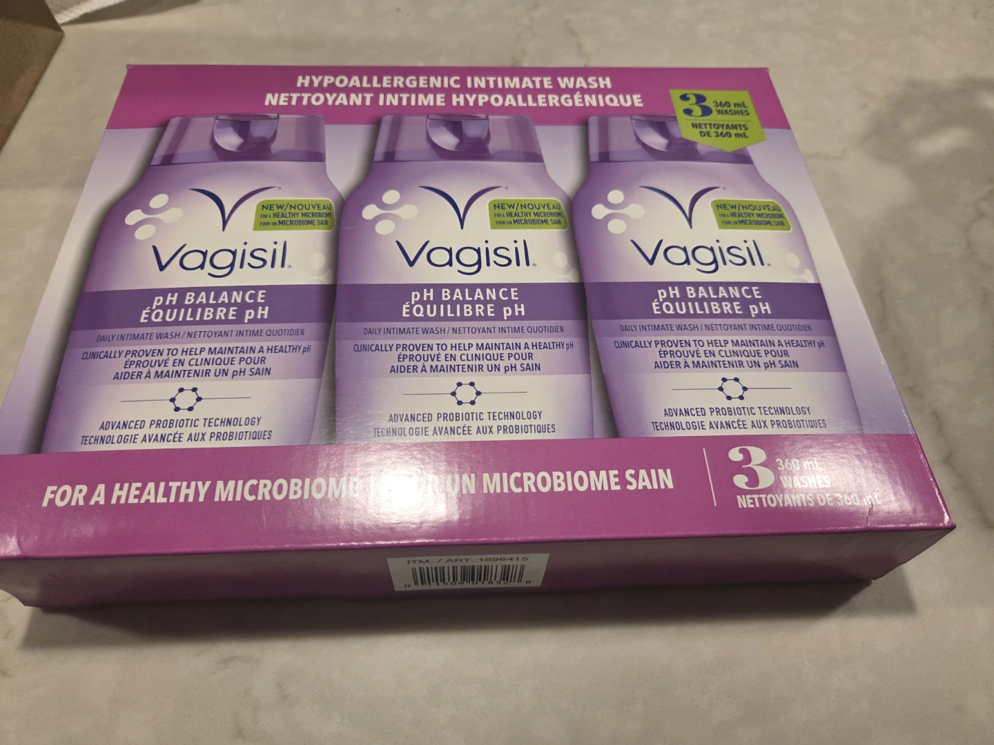 Vagisil pH Balance Intimate Wash 3-Pack