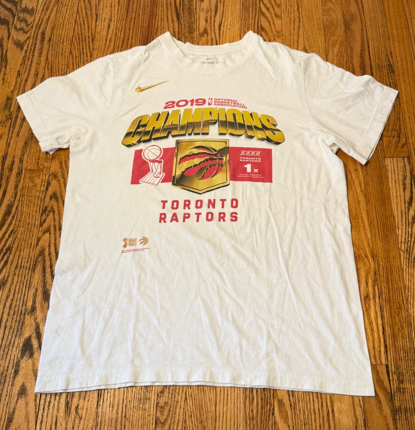 Nike Toronto Raptors 2019 NBA Champions T-Shirt