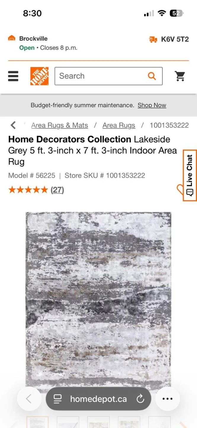 Home Decorators Collection Lakeside Indoor Area Rug Grey - photo 2