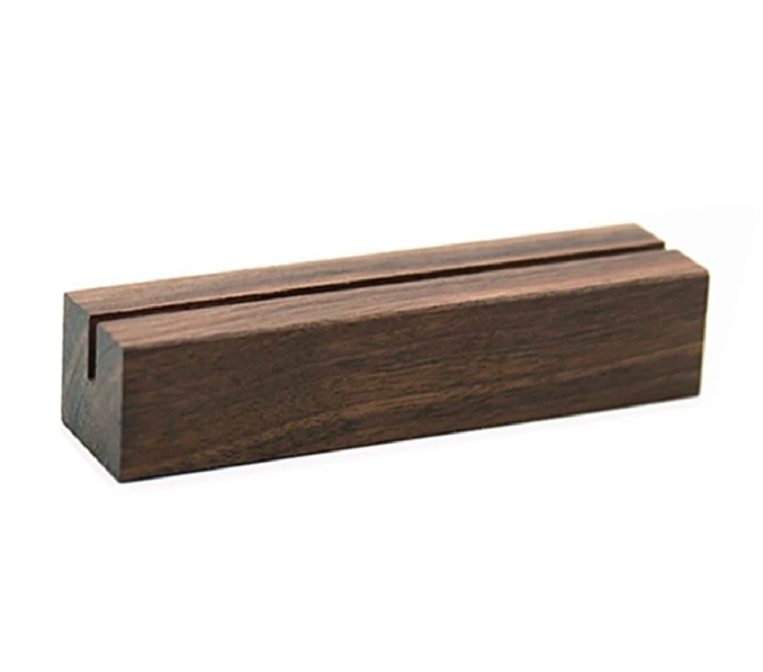 Uniqooo Wooden Card Holder Stand (Lot of 20)