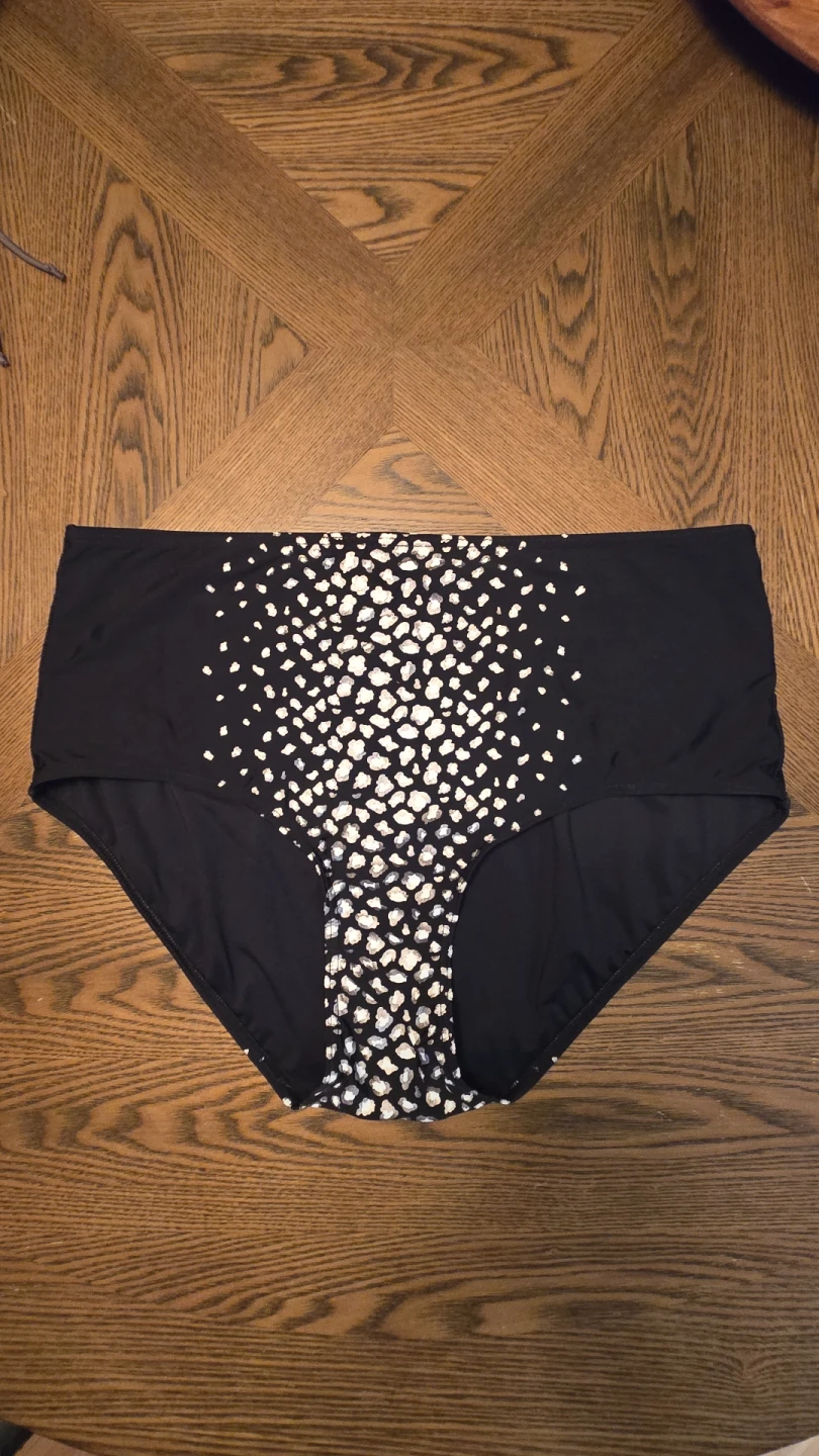 La Vie en Rose Aqua Swim Bottoms XL