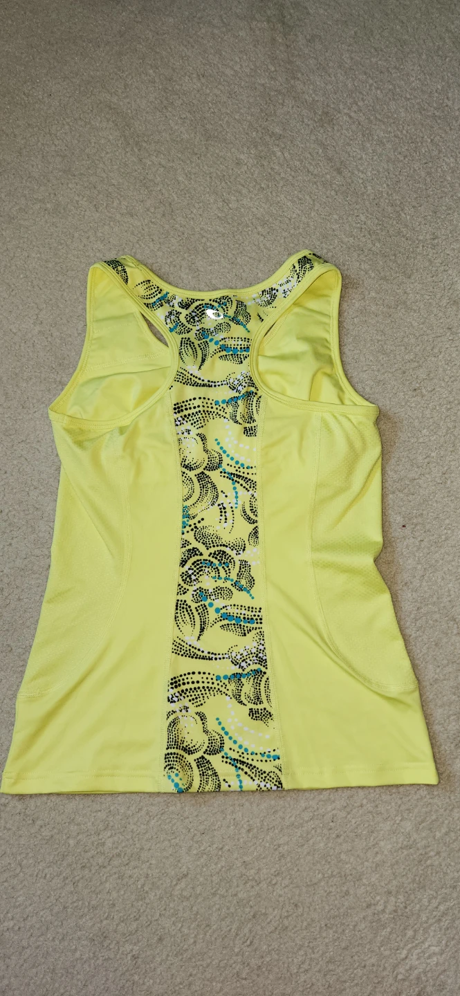 Tek Gear Women's Yellow Athletic Tank Top - photo 4