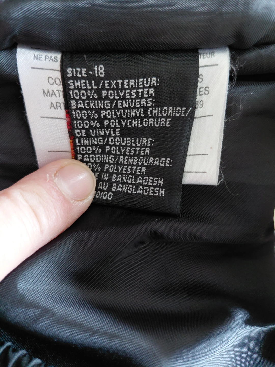 Black Cargo snow  Pants Size 18 - photo 2