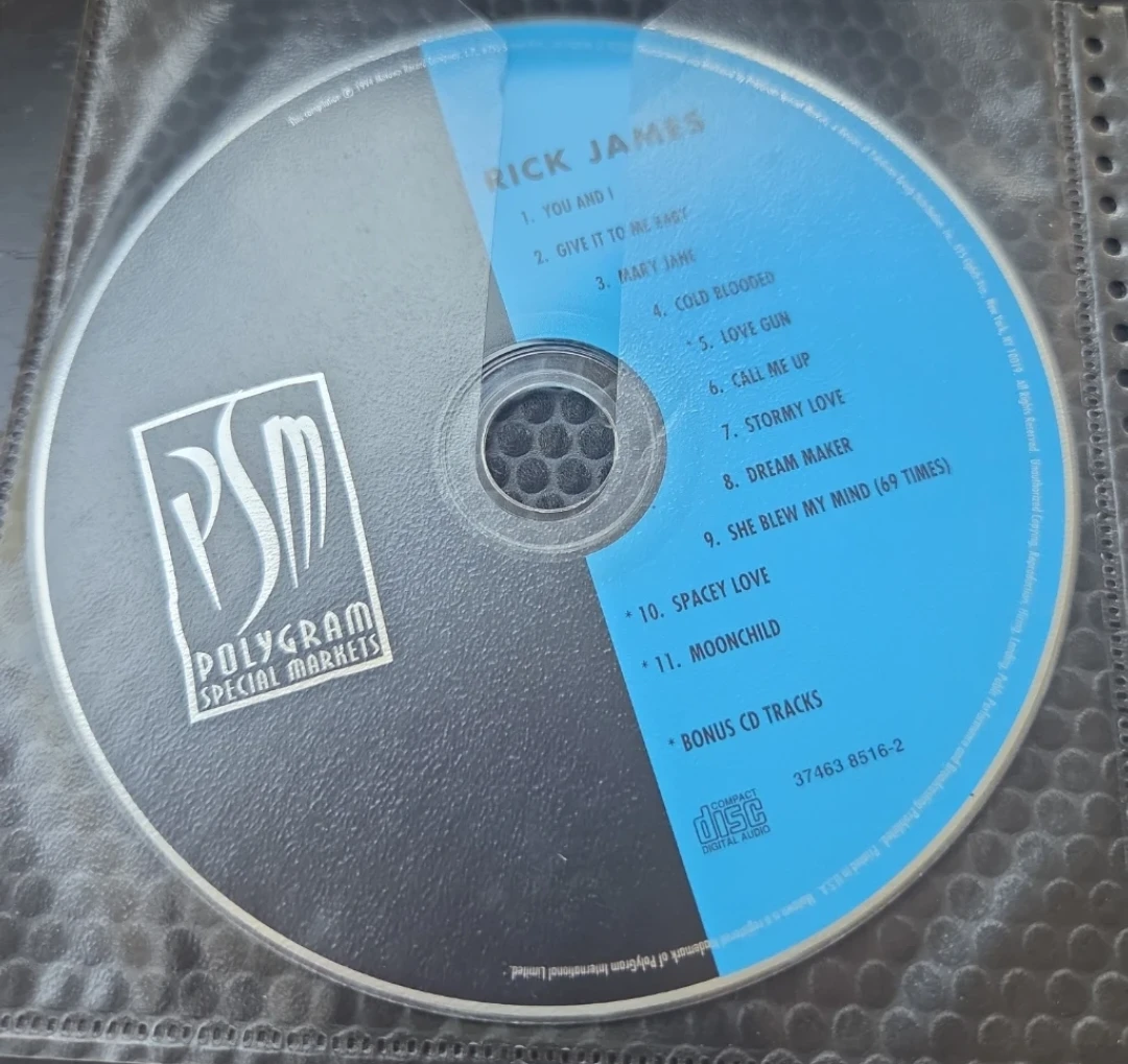 Rick James CD - Special Markets Edition