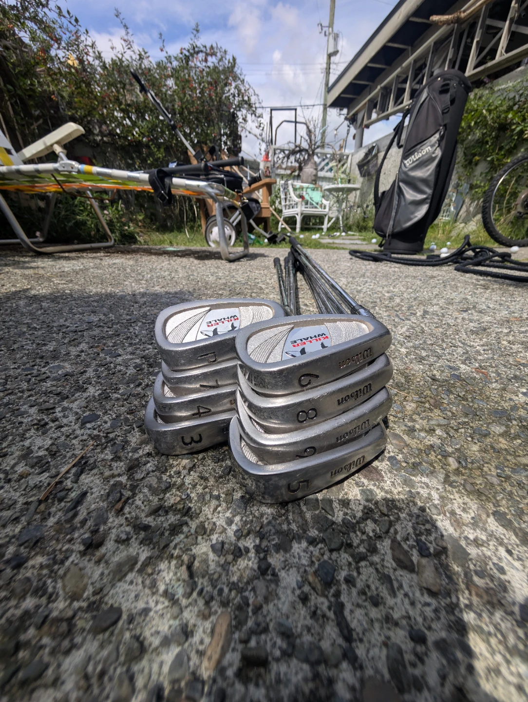 Wilson Golf Club Set with Caddy - photo 3