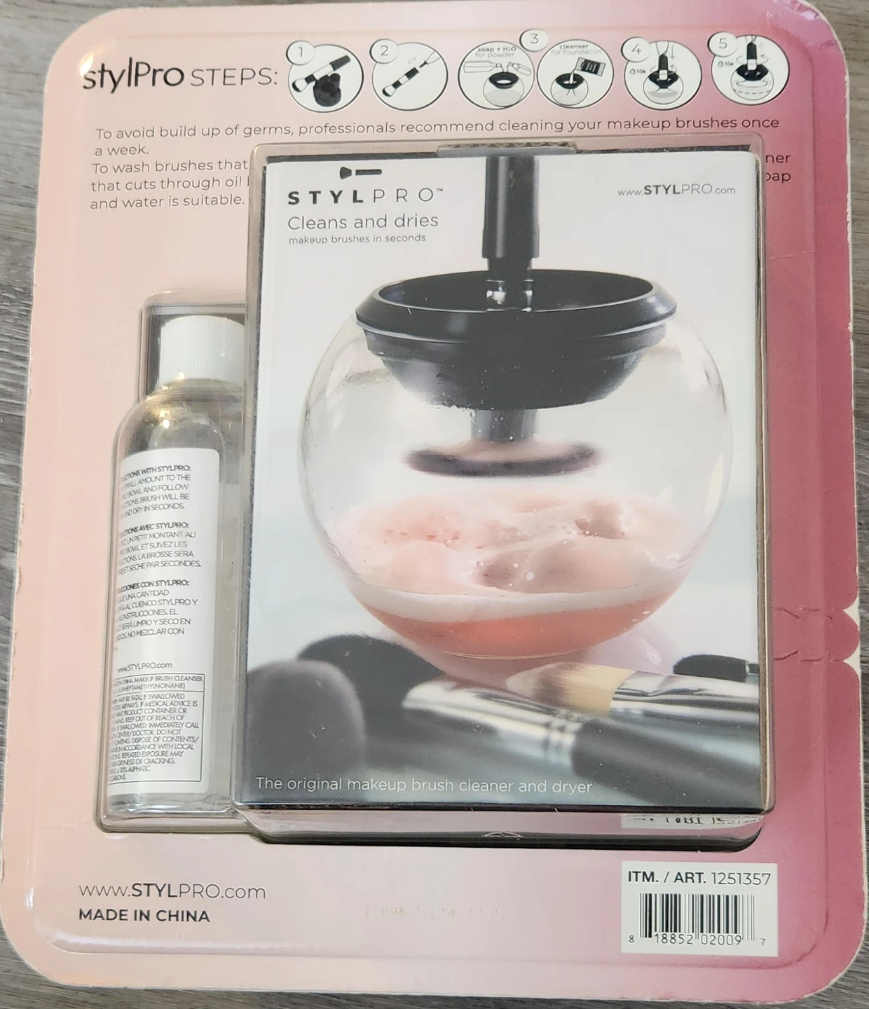 StylPro Makeup Brush Cleaner and Dryer - photo 2