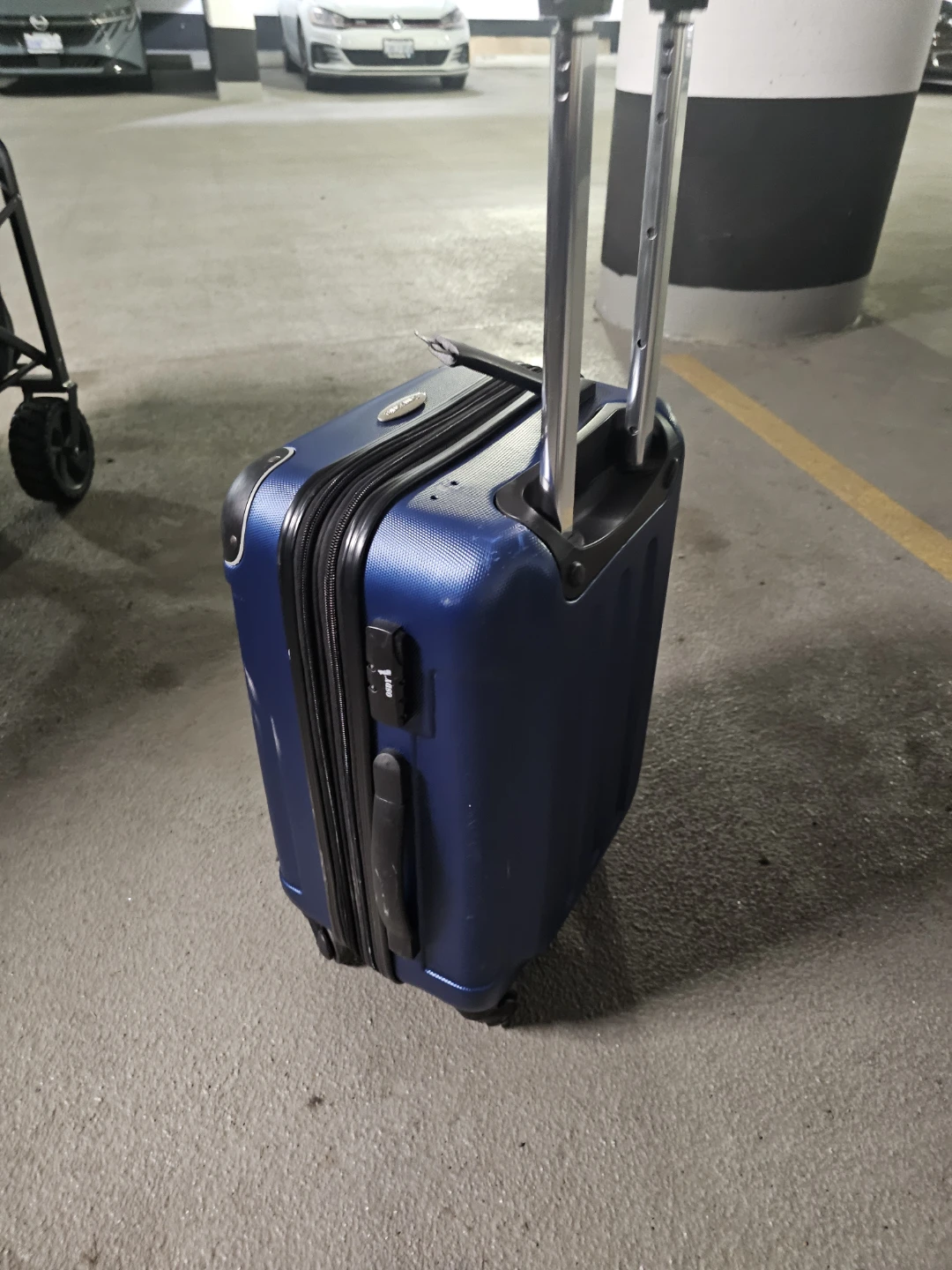 Samsonite Blue Hardside Spinner Carry-On Luggage - photo 3