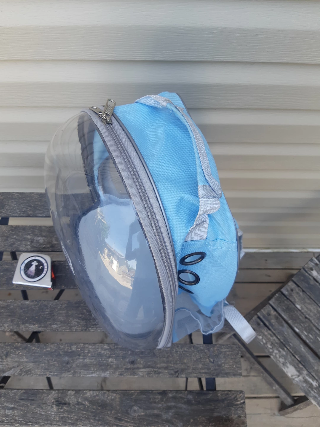 Modern Transparent bubble capsule cat carrier backpack - photo 3